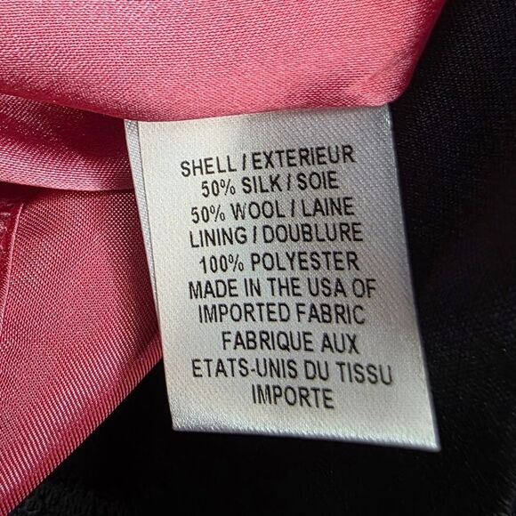 MILLY Black Dress with BIG BOW ACCENT - Size 2 - Picture 10 of 10